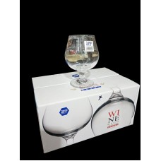 copas de vidrio x6