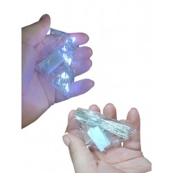 Luz Alambre 3mts Blancas 