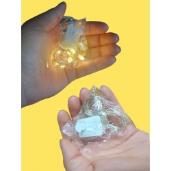 Luz Alambre 2mts Calidas 