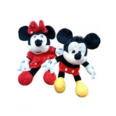 Peluche Mickey y Minnie Mouse 