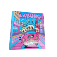 carpeta con ganchos labubu