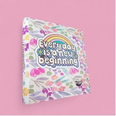 carpeta con ganchos flores 